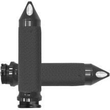 Vibration Dampening Memory Foam Grips — 25.4 mm (1") fit, Black