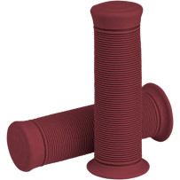 Kung Fu Grips — 25.4 mm handlebar diameter, 127 mm length, Oxblood (flat)
