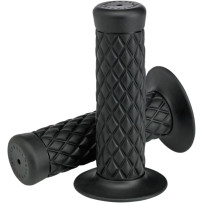 Thruster Bar Grips — 1" handlebar diameter, 5" length, Black