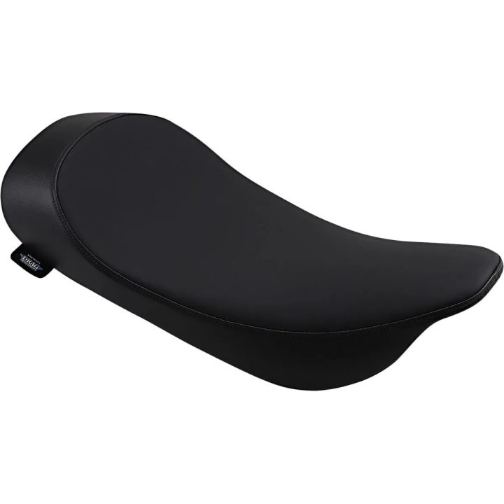 EZ-ON Mount Low-Profile Solo Seat — Black, driver 44.5 cm (17-1/2") × 30.5 cm (12"), overall 60.5 cm (23-3/4")