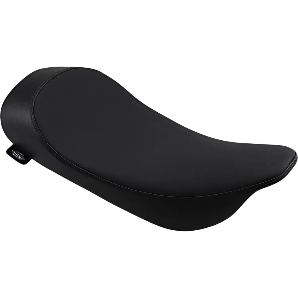 EZ-ON Mount Low-Profile Solo Seat — Black, driver 44.5 cm (17-1/2") × 30.5 cm (12"), overall 60.5 cm (23-3/4")