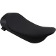 EZ-ON Mount Low-Profile Solo Seat — Black, driver 44.5 cm (17-1/2") × 30.5 cm (12"), overall 60.5 cm (23-3/4")