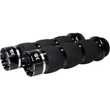 Puños Tracer — 25,4 mm (1") manillar, Negro