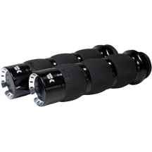 Puños Turbine — 25.4 mm (1") manillar, negro
