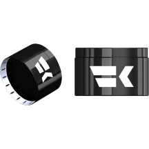 Puños Turbine — 25.4 mm (1") manillar, negro