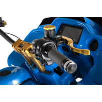 Vision Series Contour LED Turn Signal Grips — 1" (25.4 mm) handlebars, Black