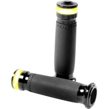 Vision Series Contour LED Turn Signal Grips — 1" (25.4 mm) handlebars, Black