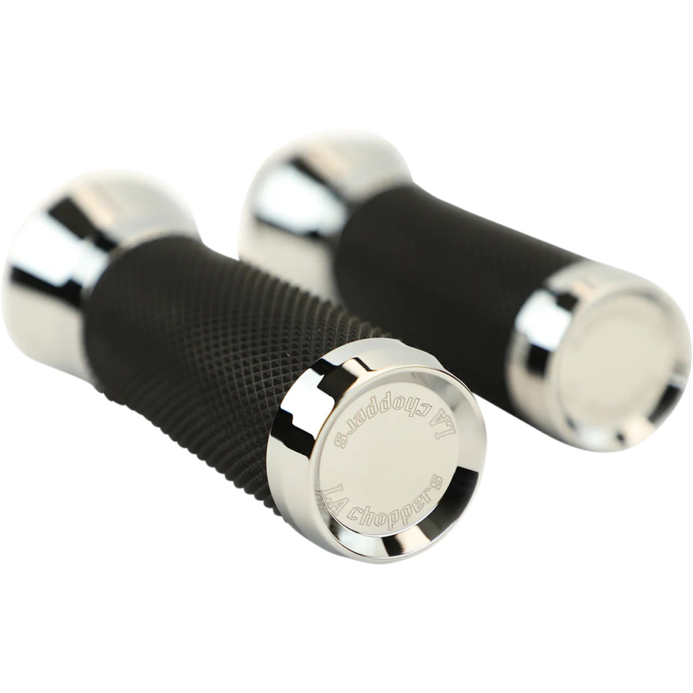 Grips — 25.4 mm (1"), chrome