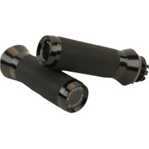 Grips — 25.4 mm (1") handlebar diameter, Black