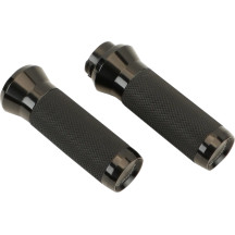 Grips — 25.4 mm (1") handlebar diameter, Black