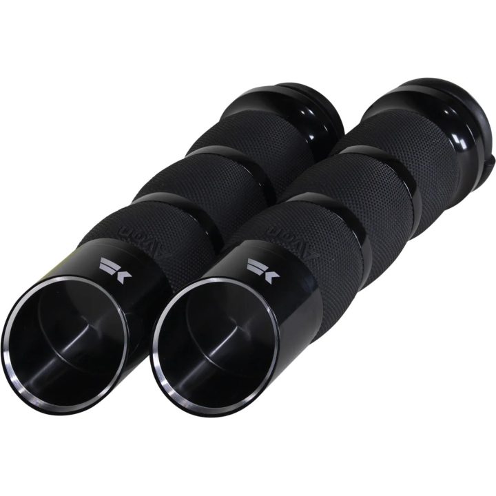 Puños Edge — 25.4 mm (1\") manillar, Negro