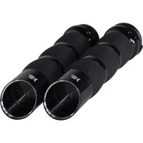 Puños Edge — 25.4 mm (1") manillar, Negro