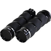 Puños Tracer — 25.4 mm (1"), negro