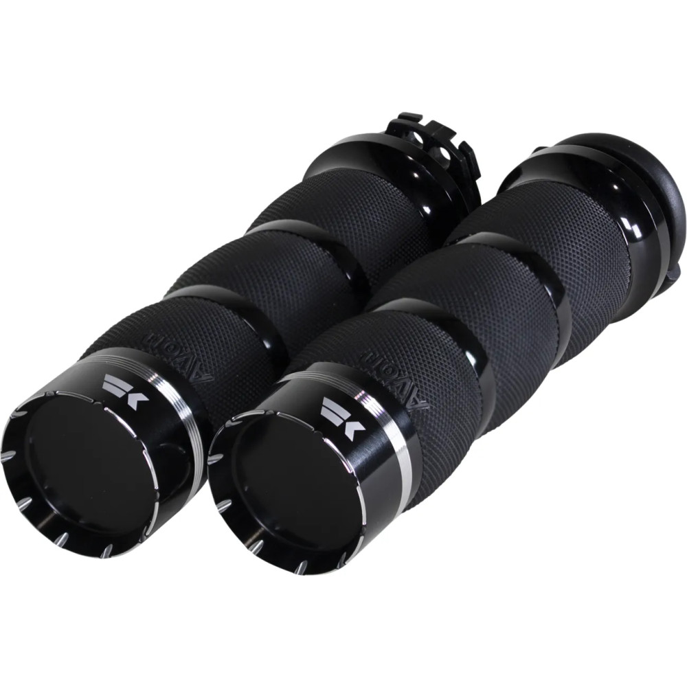 Puños Tracer — 25.4 mm (1"), negro