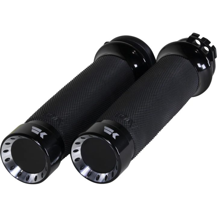 Puños Turbine — 25.4 mm (1\") manillar, Negro