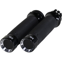 Turbine Grips — 25.4 mm (1") handlebar, Black