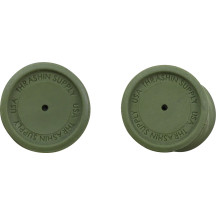 Bolt Grips — 1" (25.4 mm) handlebar, Flat Green