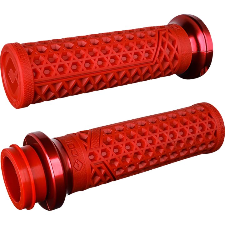 Puños Vans Harley Davidson — 25.4 mm (1") manillar, 13 cm (5-1/8") largo, rojo