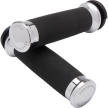 Grips — 25.4 mm (1"), chrome