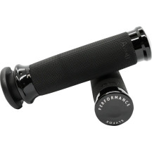 Grips — 25.4 mm (1"), Black, Gloss