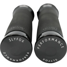 Grips — 25.4 mm (1"), Black, Gloss