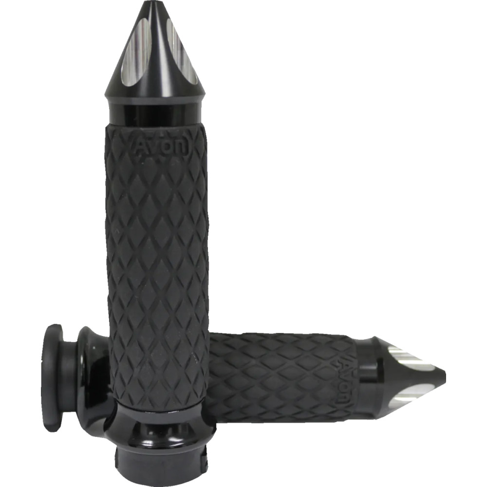 Diamond Contour Grips — 25.4 mm (1") handlebar diameter, 11.7 cm (4-5/8") length