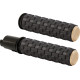 Puños Air Trax — 25.4 mm (1"), Negro, Latón