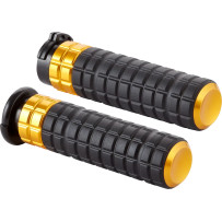 SpeedLiner Grips — 25.4 mm (1"), Black, Gold