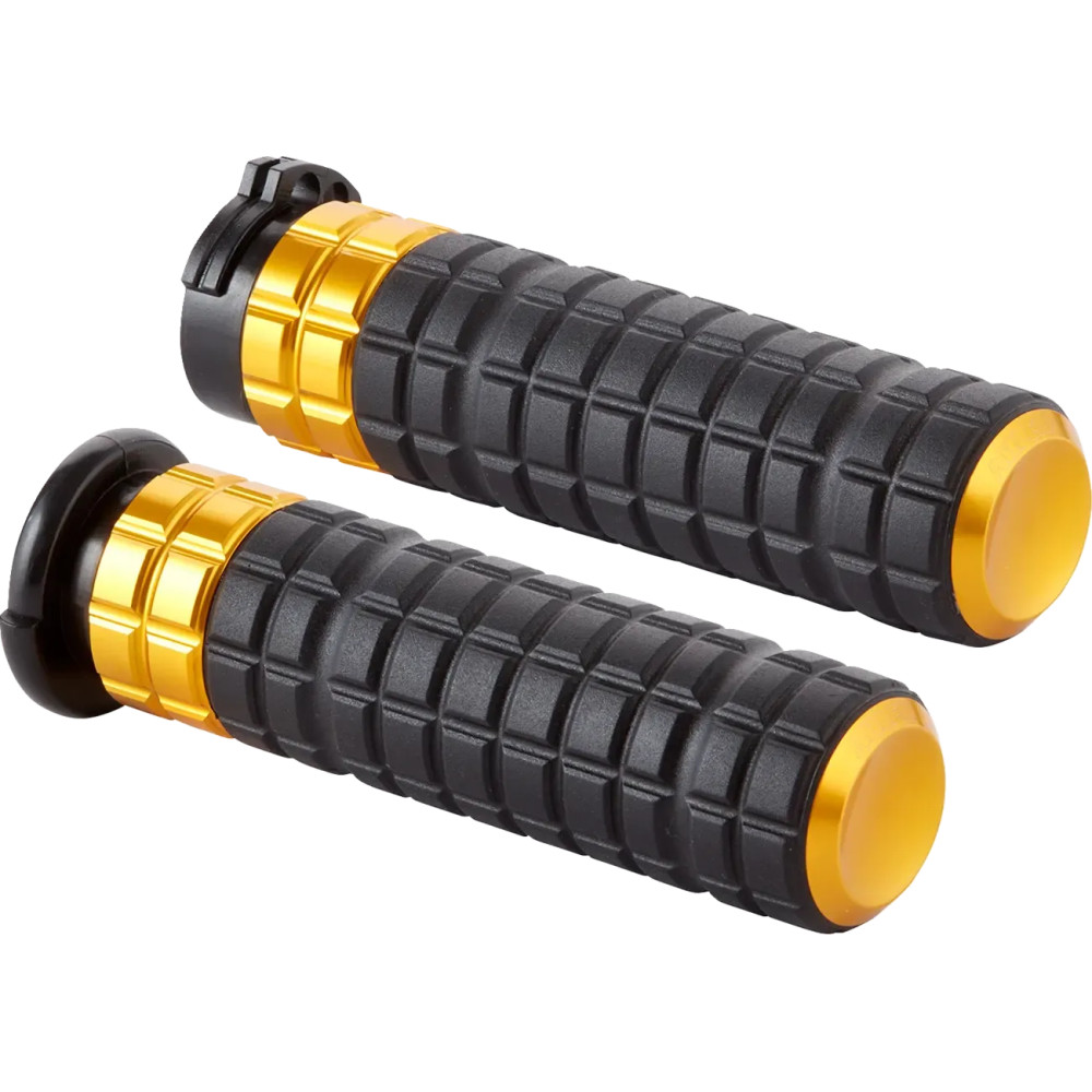 SpeedLiner Grips — 25.4 mm (1"), Black, Gold