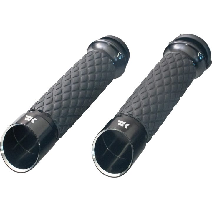 Puños Edge — 25.4 mm (1\") ajuste, Negro