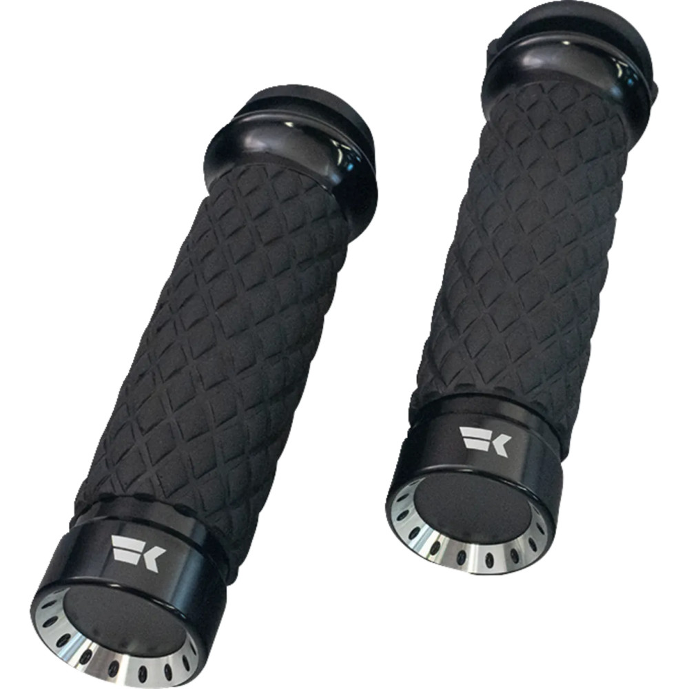 Turbine Grips — 25.4 mm (1") handlebar, black