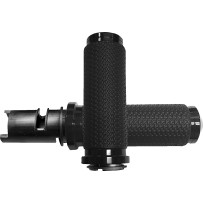 Memory Foam Grips — 25.4 mm (1") handlebar diameter, 12.4 cm (4-7/8") length, black