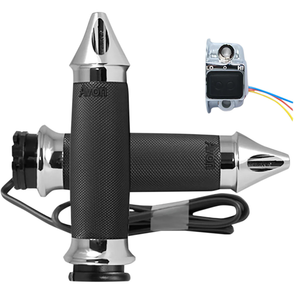 Heated Grips — 25.4 mm (1"), 14 cm (5-1/2")