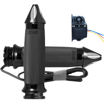 Heated Grips — 25.4 mm (1"), 14 cm (5-1/2"), Black