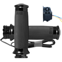 Heated Grips — 14 cm (5-1/2 in), 25.4 mm (1 in), Black