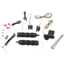 Heated Grips — 14 cm, 25.4 mm, Black