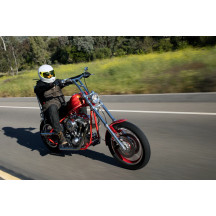 1" Whiskey Throttle Assembly — 1" (25.4 mm) handlebar, Polished