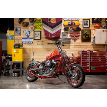 1" Whiskey Throttle Assembly — 1" (25.4 mm) handlebar, Polished