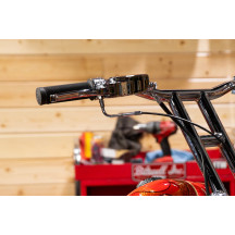 1" Whiskey Throttle Assembly — 1" (25.4 mm) handlebar, Polished