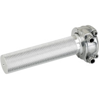 1" Whiskey Throttle Assembly — 1" handlebar, Polished