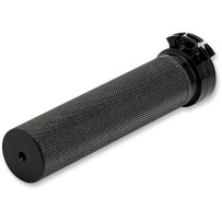 Whiskey Throttle Tube — 25.4 mm (1") handlebar diameter, Black