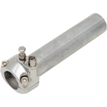1" Throttle Assembly — 1" handlebar (25.4 mm), Chrome