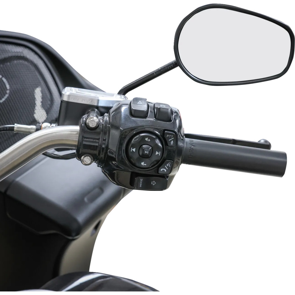 Tubo del acelerador — 25,4 mm (1"), Negro