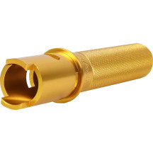Tubo del acelerador — 25.4 mm (1"), dorado