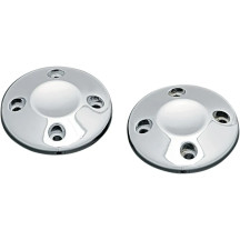 ISO® Handlebar Grip End Cap — Chrome