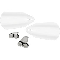 Handguards — 25.4 mm (1") handlebar fit, White