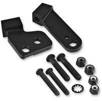Star Series Handguard Mounting Kit — Black matte, handlebar-end mount