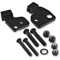 Star Series Handguard Mounting Kit — Black, matte, handlebar end mount