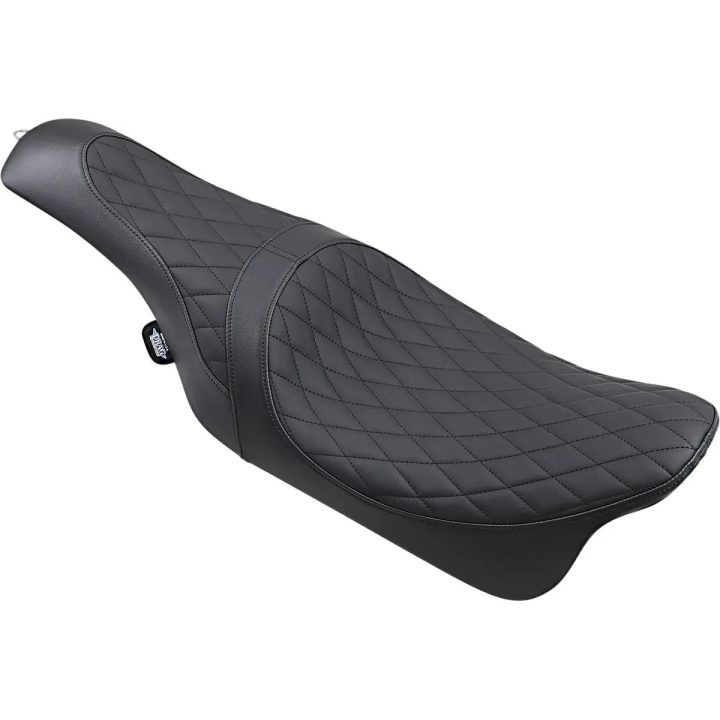 Caballero 2-Up Vinyl Seat — 80 cm (31-1/2"), Black