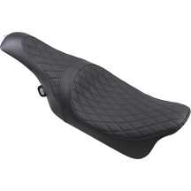 Caballero 2-Up Vinyl Seat — 80 cm (31-1/2"), Black